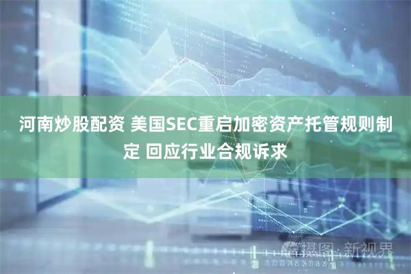 河南炒股配资 美国SEC重启加密资产托管规则制定 回应行业合规诉求